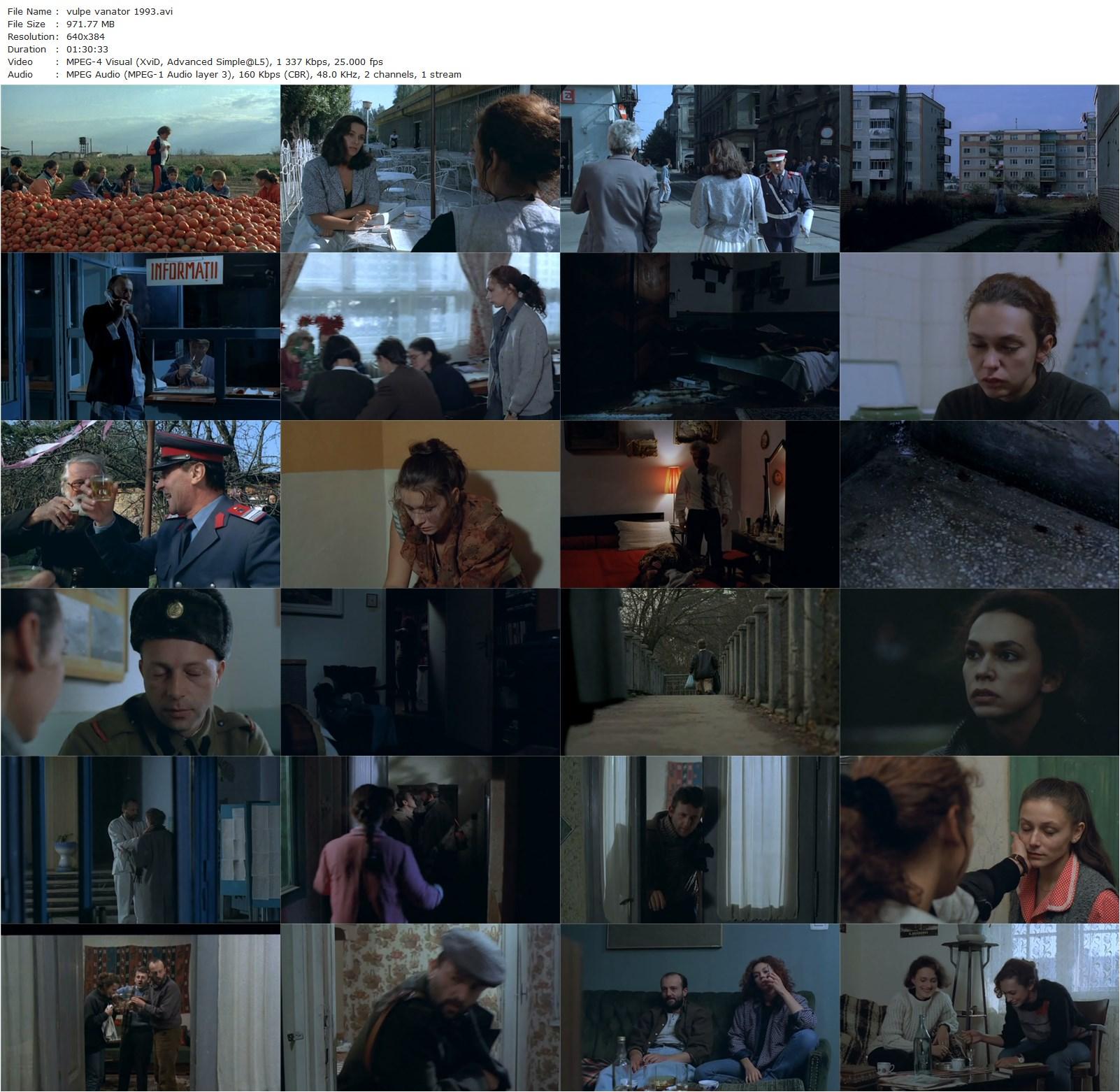 Fox Hunter / Vulpe – vânator (1993) Stere Gulea, George Alexandru, Cristina Catalina, Dan Condurache-poster