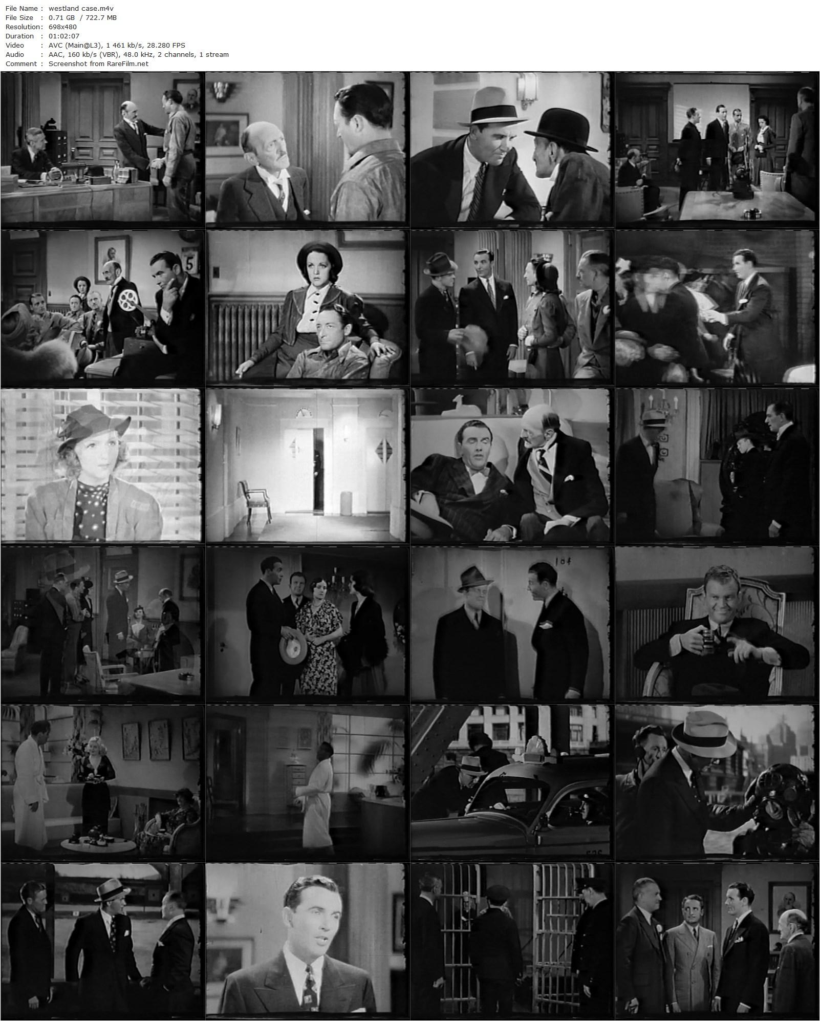 The Westland Case (1937) Christy Cabanne, Preston Foster, Frank Jenks, Carol Hughes-poster